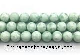 CAS306 15.5 inches 16mm round snowflake angelite gemstone beads