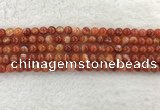 CAA1901 15.5 inches 6mm round banded agate gemstone beads