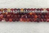 CAA1922 15.5 inches 8mm round banded agate gemstone beads