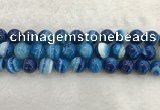 CAA1935 15.5 inches 14mm round banded agate gemstone beads
