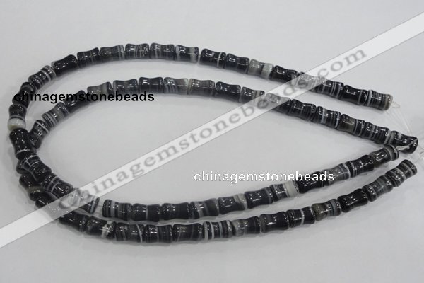 CAA213 15.5 inches 8*13mm bone madagascar agate beads