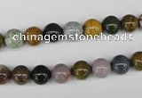 CAA229 15.5 inches 6mm round ocean agate gemstone beads wholesale