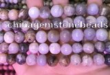 CAA4942 15.5 inches 10mm round bamboo leaf agate beads wholesale