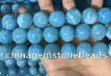 CAA5148 15.5 inches 18mm round dragon veins agate beads wholesale