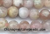 CAA5900 15 inches 6mm round sakura agate gemstone beads