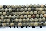CAA6102 15.5 inches 8mm round chrysanthemum agate gemstone beads