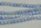 CAA734 15.5 inches 4mm faceted round blue lace agate beads wholesale