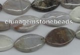 CAA772 15.5 inches 12*20mm marquise New Brazilian agate beads