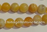 CAA91 15.5 inches 14mm round botswana agate gemstone beads