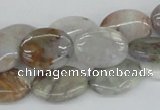 CAB104 15.5 inches 12*16mm oval natural brazil agate gemstone beads