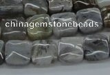 CAB152 15.5 inches 12*12mm square bamboo leaf agate beads
