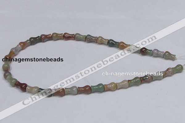 CAB465 15.5 inches 8*12mm vase-shaped indian agate gemstone beads
