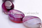 CAG281 18*25mm nugget agate  gemstone beads Wholesale