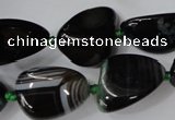 CAG5528 15.5 inches 14*18mm - 22*32mm nuggets agate gemstone beads