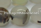 CAG6767 15 inches 20mm round Montana agate beads wholesale