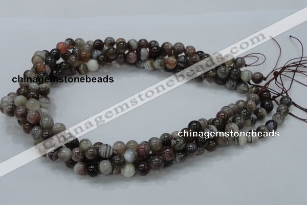 CAG982 15.5 inches 14mm round botswana agate beads wholesale