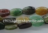 CAJ241 15.5 inches 10*14mm flat drum Indian aventurine beads