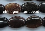 CAJ242 15.5 inches 15*20mm flat drum Indian aventurine beads