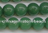 CAJ615 15.5 inches 14mm round AA grade green aventurine beads