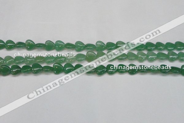 CAJ685 15.5 inches 12*12mm heart green aventurine beads