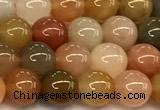 CAJ846 15 inches 6mm round jade gemstone beads