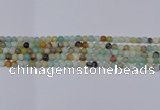 CAM01 4mm round mixed color natural amazonite beads Wholesale