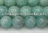 CAM1686 15.5 inches 6mm round natural amazonite beads wholesale
