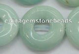CAM654 15.5 inches 31mm donut amazonite beads wholesale