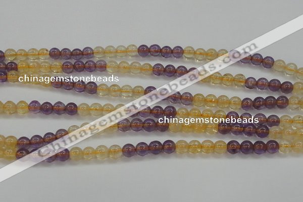 CAN102 15.5 inches 6mm round ametrine beads wholesale