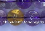 CAN223 15.5 inches 12mm round ametrine gemstone beads wholesale