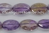 CAN57 15.5 inches 15*20mm faceted oval natural ametrine beads