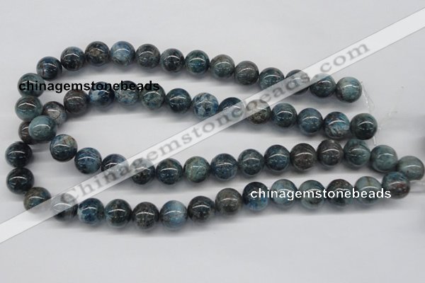 CAP07 15.5 inches 14mm round apatite gemstone beads wholesale