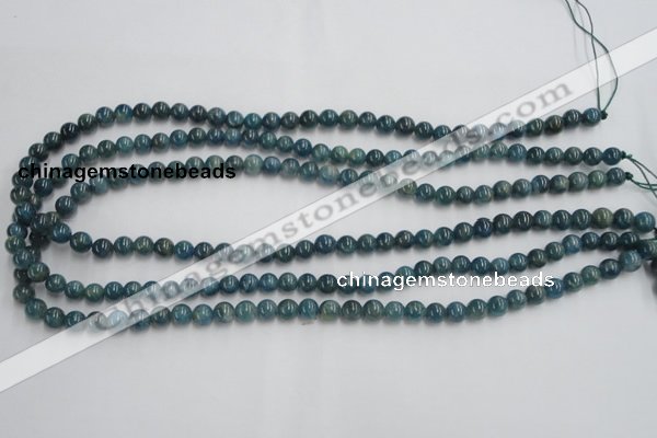 CAP202 15.5 inches 6mm round natural apatite gemstone beads