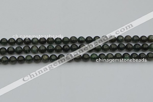 CAP511 15.5 inches 6mm round green apatite gemstone beads