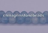 CAQ122 15.5 inches 6mm round AAA grade natural aquamarine beads