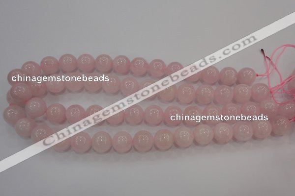 CAQ485 15.5 inches 14mm round natural pink aquamarine beads