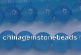 CBC252 15.5 inches 8mm A grade round ocean blue chalcedony beads