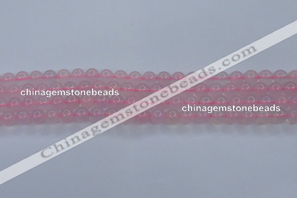 CBC302 15.5 inches 8mm round pink chalcedony beads wholesale