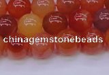 CBC415 15.5 inches 14mm AA grade round orange chalcedony beads