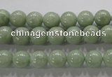 CBJ302 15.5 inches 8mm round natural jade beads