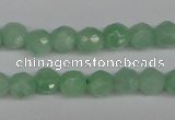 CBJ46 15.5 inches 4mm faceted round jade beads wholesale