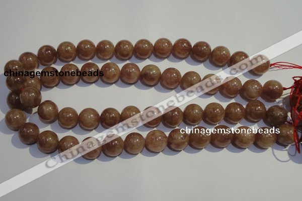 CBQ05 15.5 inches 12mm round strawberry quartz beads wholesale