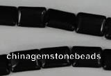 CBS280 15.5 inches 10*14mm rectangle blackstone beads wholesale