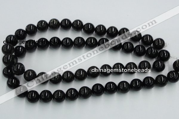 CBT03 16 inches 14mm round natural biotite beads wholesale