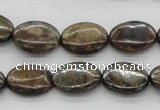 CBZ05 15.5 inches 12*16mm oval bronzite gemstone beads wholesale