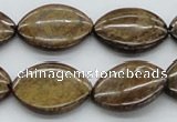 CBZ09 15.5 inches 18*24mm horse eye bronzite gemstone beads wholesale