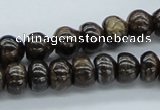 CBZ28 15.5 inches 7*10mm rondelle bronzite gemstone beads wholesale
