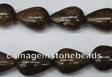 CBZ414 15.5 inches 13*18mm teardrop bronzite gemstone beads