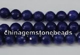 CCN1213 15.5 inches 8mm faceted round candy jade beads wholesale