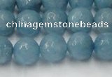 CCN2020 15 inches 14mm faceted round candy jade beads wholesale